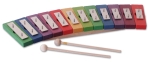 Glockenspiel Regenbogenfarben - diatonisch - 12 Töne
