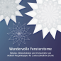 Preview: Wundervolle Fenstersterne weiß