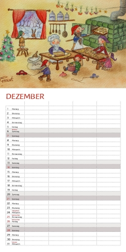 Familienkalender - Carina Pencet 2025