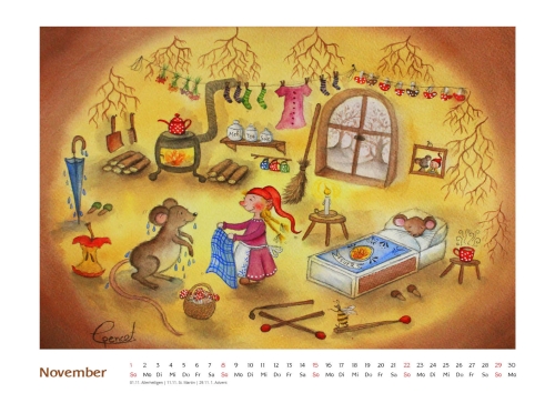 Bild-Kalender Carina Pencet 2026 - DIN A3 quer