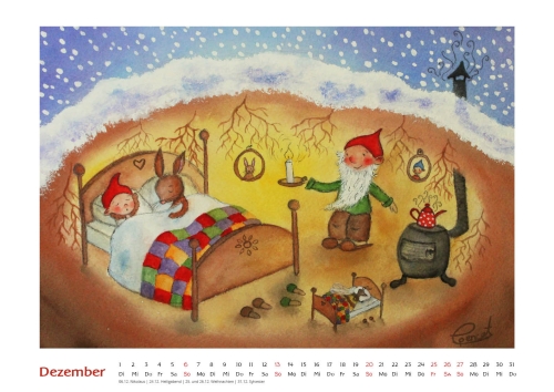 Bild-Kalender Carina Pencet 2026 - DIN A3 quer