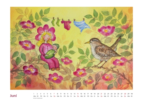 Bild-Kalender Carina Pencet 2026 - DIN A3 quer