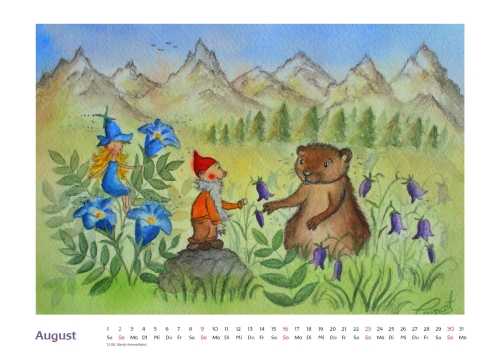 Bild-Kalender Carina Pencet 2026 - DIN A3 quer