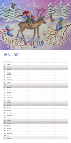 Familienkalender - Carina Pencet 2026