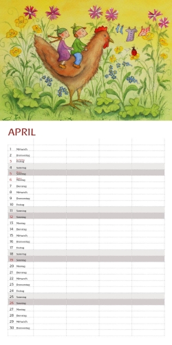 Familienkalender - Carina Pencet 2026