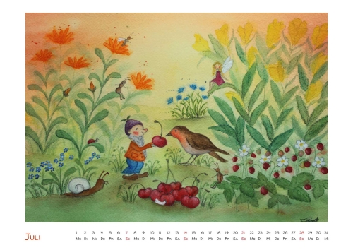 Naturwesen Kalender Carina Pencet
