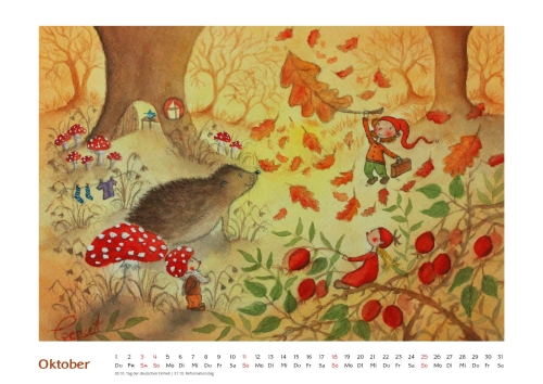 Bild-Kalender Carina Pencet 2026 - DIN A3 quer