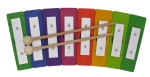 Regenbogen-Glockenspiel - 8 Töne - diatonisch von Decor Spielzeug